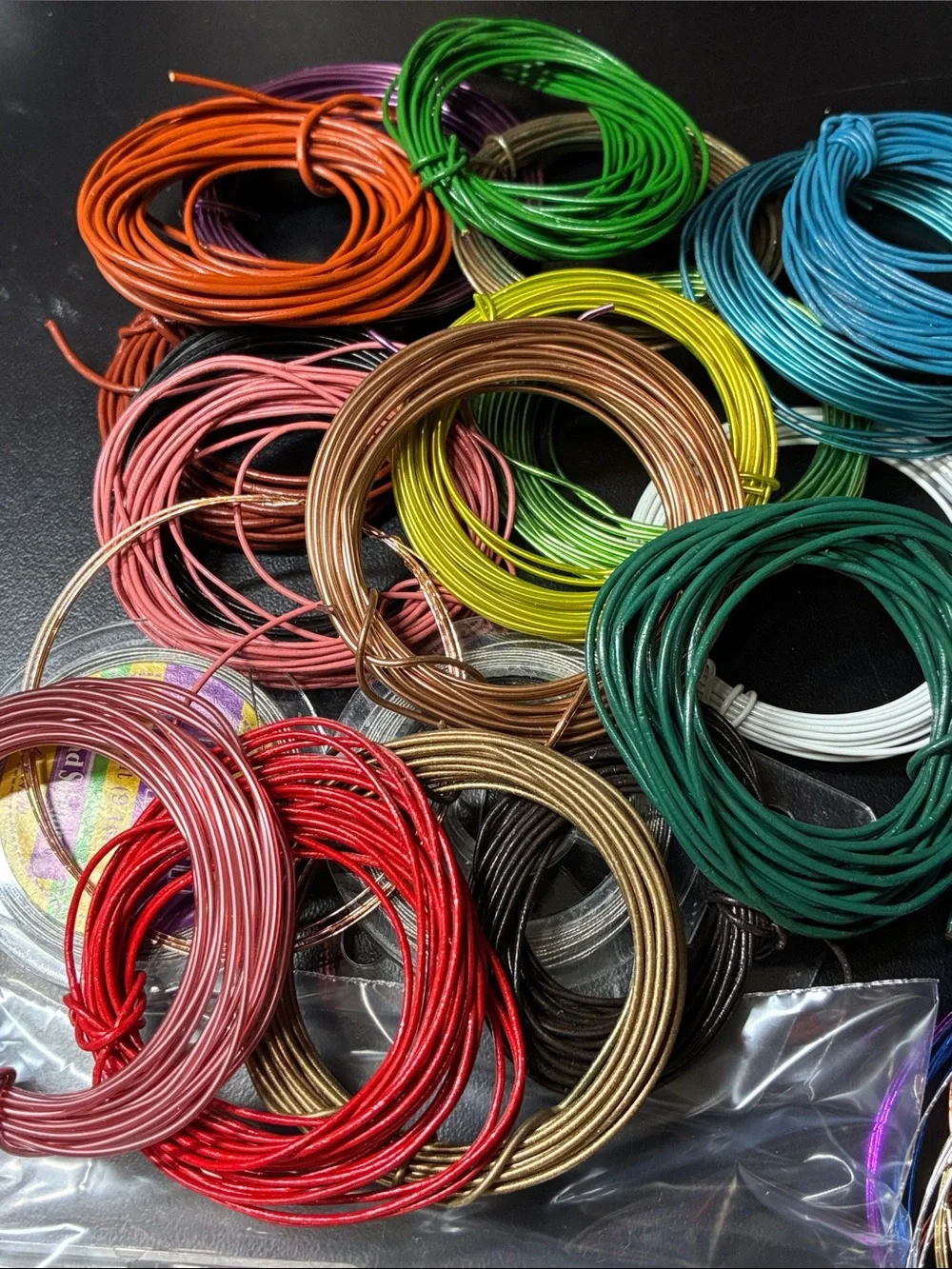Assorted Colored Craft Wire Spools - Multicolor